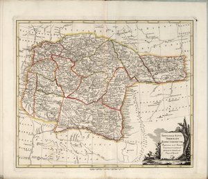 General Map of Ufa Governorate by Chernoi