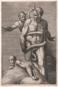 Minos and Demons, from the Last Judgment