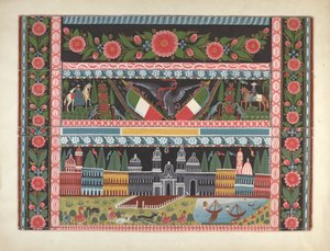 Painted Chest, Michoacan by Chester Faris