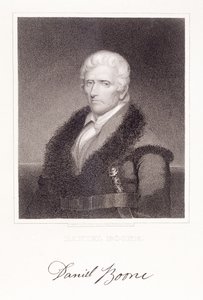 Daniel Boone engraved by James Barton Longacre by Chester Harding