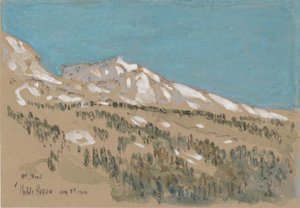 Mt. Hood by Childe Frederick Hassam