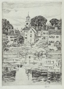 Church Tower, Portsmouth, 1921