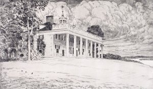 Mount Vernon by Childe Hassam