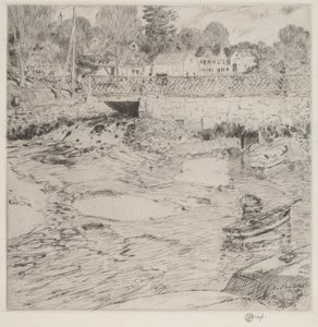 Old Lace by Childe Hassam