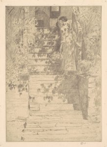 The Steps by Childe Hassam
