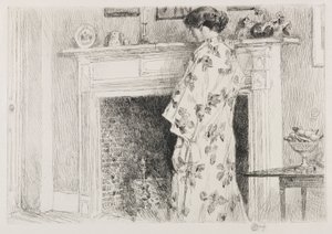 The White Kimono by Childe Hassam