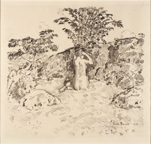 Wild Cherry Tree by Childe Hassam