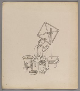 Album of separate leaves: Silk Cultivation and Production