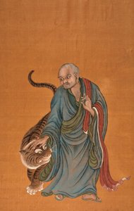 Lohan with Tiger, late 18th to early 19th century