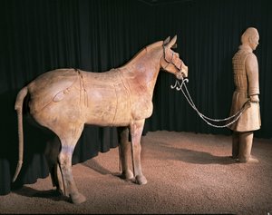 Terracotta Army warrior, Mausoleum of Emperor Qin Shi Huang, 3rd century BC