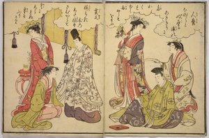 Thirty-Six Poets by Chobunsai Eishi