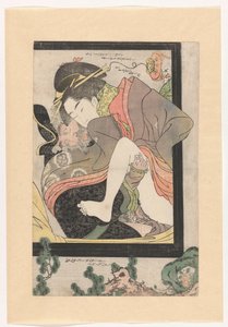 Dutchman with a Japanese Courtesan