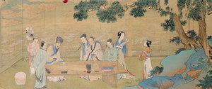 A Literary Gathering at Hsi Yuann in the eleventh century