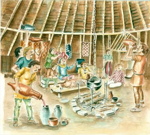 A Celtic Feast, Iron Age, c1990-2010