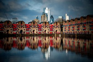 Dramatic London Skyline Reflections
