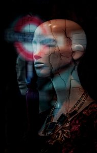 Elegant Cracked Mannequin
