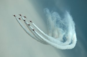 Sky Aerobatic Display by Chris Hamilton