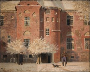 The Manor of Krabbesholm in Jutland by Christen Dalsgaard