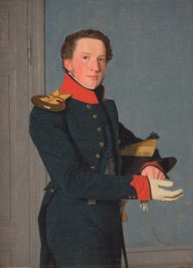 Portrait of the Naval Lieutenant D. Christen Schifter Feilberg
