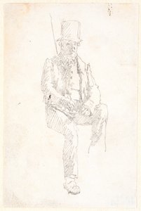 Study of a Coachman by Christen Købke