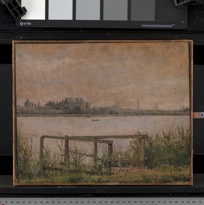 View of Copenhagen seen from Dosseringen by Christen Købke