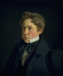Portrait of the Painter and Lithographer P.H. Gemzøe by Christen Købke