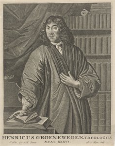 Portrait of Henricus Groenewegen