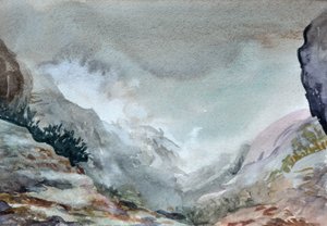 Valley In Mist by Christian Furr