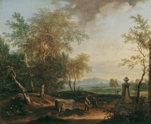 Landscape with Pedestal