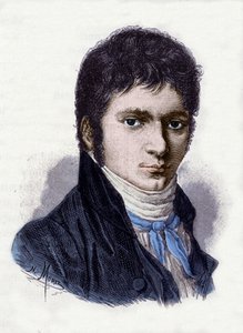 Ludwig van Beethoven, German musician, in 1802 (engraving by Morel from a miniature by Horneman) by Christian Hornemann