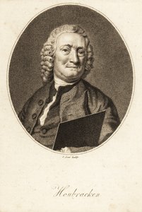 Oval Portrait of Arnold Houbracken