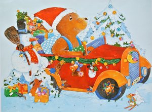 Advent Calendar Bear