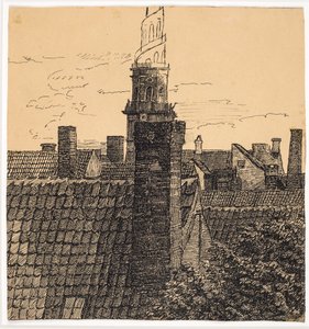 View over Roofs towards Our Saviour