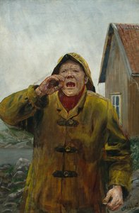 Shouting Fisherman
