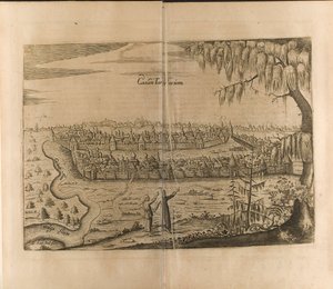 Kazan Illustration from Travels to the Great Duke of Muscovy and the King of Persia by Adam Olear