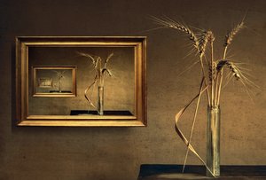 Reflected Golden Wheat by Christian MARCEL