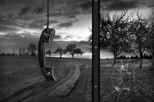 Shattered Phone Landscape
