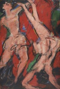 Acrobats. 1916