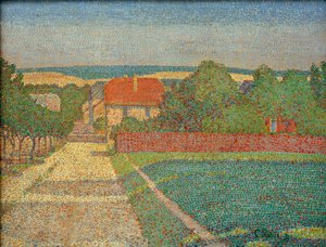 Houses in Weimar by Christian Rohlfs