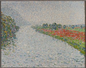 Riverside Landscape (Ruhr near Hohensyburg) by Christian Rohlfs