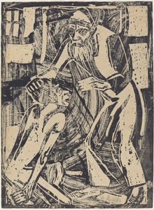 Return of the Prodigal Son, 1916 by Christian Rohlfs