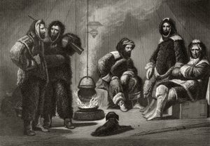 Life in the Brig, engraved by J. McGoffin, from 