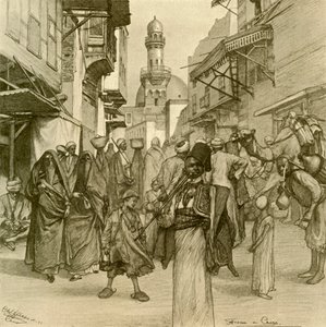 Street in Cairo, 1898