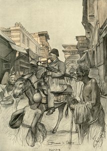 Street in Cairo by Christian Wilhelm Allers