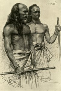Tamil Men, Colombo, Ceylon