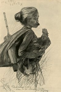Woman chewing tobacco, Magelang, Java, 1898