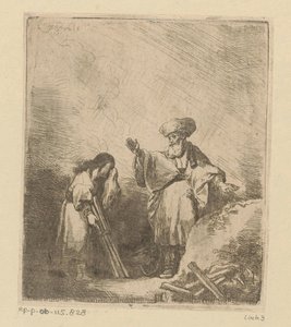 Abraham Speaks to Isaac Before the Sacrifice