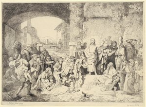 Great Healing of the Sick by Christian Wilhelm Ernst Dietrich