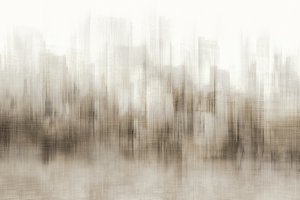 Abstract City Reflection by Christina Sillen
