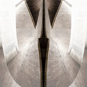 Dark Architectural Split by Christina Sillen